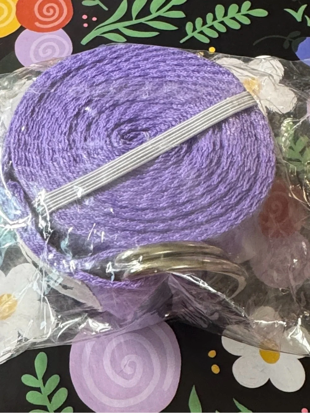 NWT & wrapping TRIDEER extra long purple leash. It measures 95” in total.